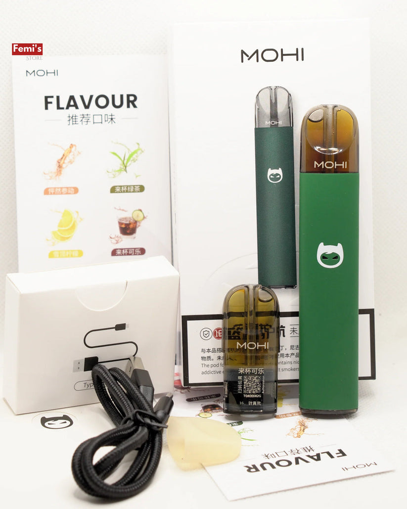 MOHI PODS COLLECTION REFILLABLE.